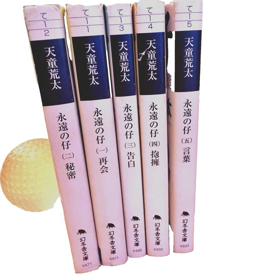 Eternal Child [ 永遠の仔]”Eien no Ko by Arata Tendo,  Set of 5  Japanese Novel 天童荒太  - Image 3 of 4