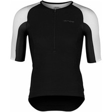 Orca Athlex Mens Tri Top White Short Sleeve Compression Triathlon T-Shirt