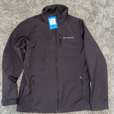 NWT Columbia Men's Full-Zip Softshell Jacket SZ S Fleece Lined
