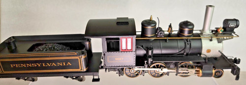Locomotora de vapor y licitadora On30 Bachmann Spectrum 25214 2-6-0 Pennsylvania 9687 | Condition: Used
