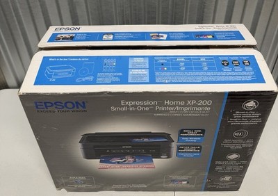 Epson XP-200 Expression Home Wireless All-in-One Printer Scanner Copier Open Box