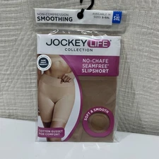 Jockey No Chafe Seam Free  Slip short 5 XL New
