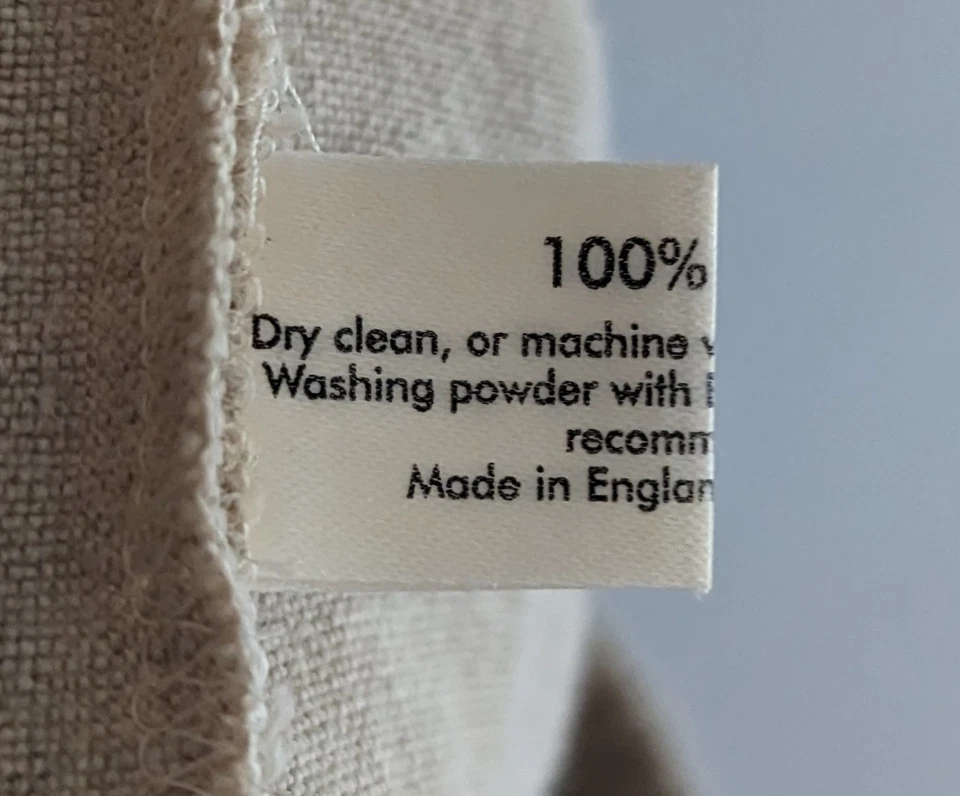 Eskandar Linen A-Line Midi Skirt Women's Size 1 (US 10-12) Oatmeal Tan Skirt - Image 4 of 4