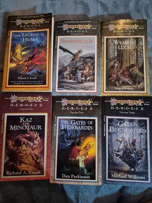 Dragonlance Heroes Vol. 1 & 2, 6 books