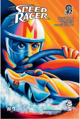 Speed Racer #1 Mad Cave Studios Santana Collectibles Exclusive Lundberg Cover