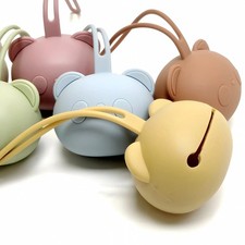 Silicone Pacifier Bag for Babies - Dustproof, Portable, Multi-Purpose