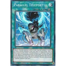 DUAD-EN059 Parallel Teleport : Super Rare Card : 1st Edition : YuGiOh TCG