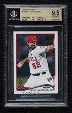 2014 Topps Mini Matt Shoemaker #163 BGS 9.5 GEM MINT sq1