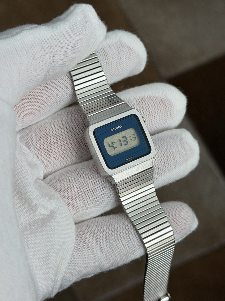Rare Vintage Seiko L221-4010 LCD Digital Sports Watch JDM 1970s | eBay