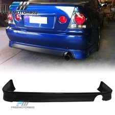 Fits 01-05 Lexus IS300 Sedan TRD Style Rear Bumper Lip Splitter Kit PU