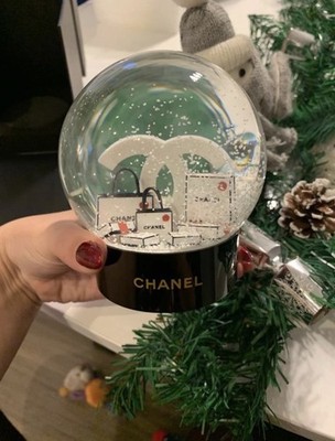 Chanel 2025 VIP Gift Crystal Ball Snow Globe New Limited Edition Christmas