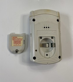 White Visual Memory Unit VMU (Sega Dreamcast) OEM HKT 7000 Tested