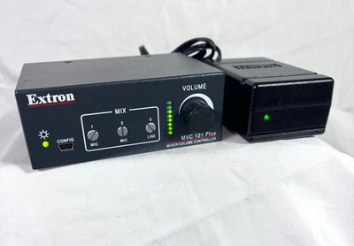 Extron MVC 121 PLUS - 3 Ch. Stereo Audio Mixer DSP w/ AC Power