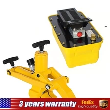 10000lbs Heavy Duty Tractor Truck Hydraulic Bead Breaker Tire Changer +foot Pump