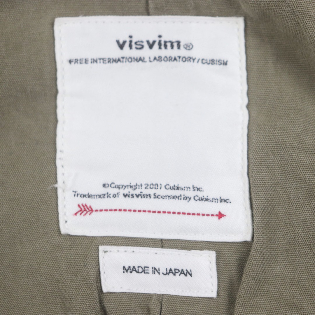 Visvim Men Jacket Size 2 Bickle 0120105013021 Dmg… - image 8