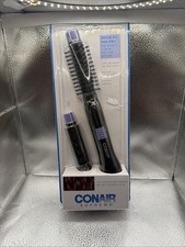 Hot Air Styling Brush 3/4 1 Conair 2-in-1 Hair Damp Or Dry Nylon Hair NOB. 7