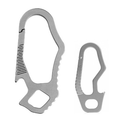 Light weight Titaniums Alloys Key Holder Clip Corrosions Resistant Keychains