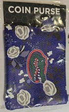 UNIVERSITY OF FLORIDA GATORS ID COIN PURSE ZIP CHANGE GATOR LOGO