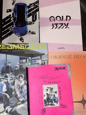 ITZY GOLD, ENHYPEN ORANGE BLOOD, DREAMSCAPE K-Pop Album CD Set 