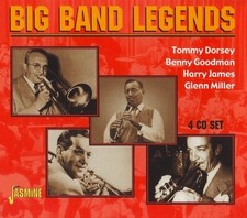 Big Band American Music Legends 4 CD Set Benny Goodman,  Glenn Miller CD NEW