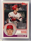 Shohei Ohtani 2018 Topps #83-1 Rookie 1983 Topps Baseball Batting Varation