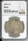 1888-O Morgan Silver Dollar MS64 NGC 8675893-009