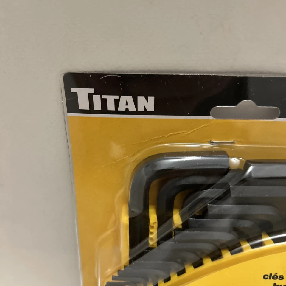 Titan Tools 12712 25pc Hex Key Wrench Set - SAE & Metric Sizes With Holder - Image 3 of 4