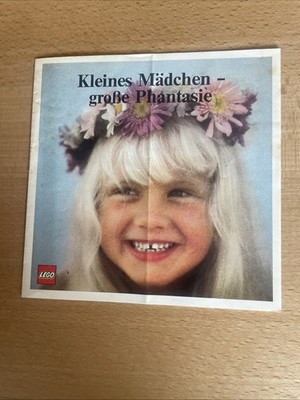 LEGO Beiblatt Jahr 1974 Super Selten, Deutsch , Leaflet, Heftchen, Anleitung