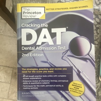 The Princeton Review Cracking the DAT 2nd Edition Study Guide Paperback