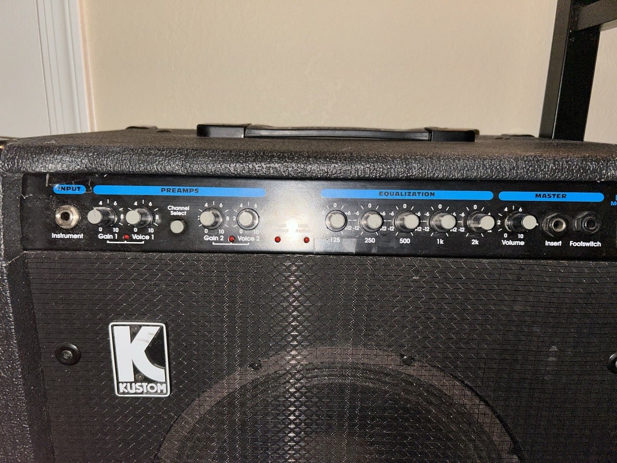 Kustom KBA80 MOSFET bass amplifier | eBay