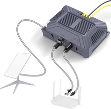 Starlink V2 Poe Injector, 180W 5 in 1 Gigabit POE Adapter Compatible with Starli