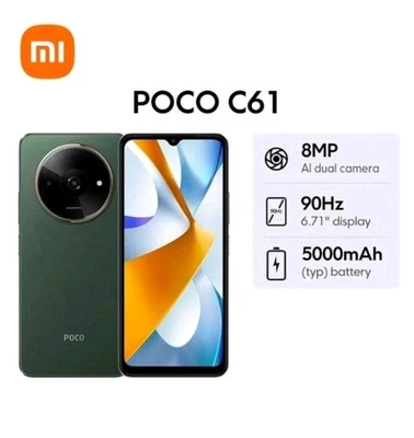 XIAOMI Poco C61 4GB RAM 128GB ROM Global Version (Unlocked)