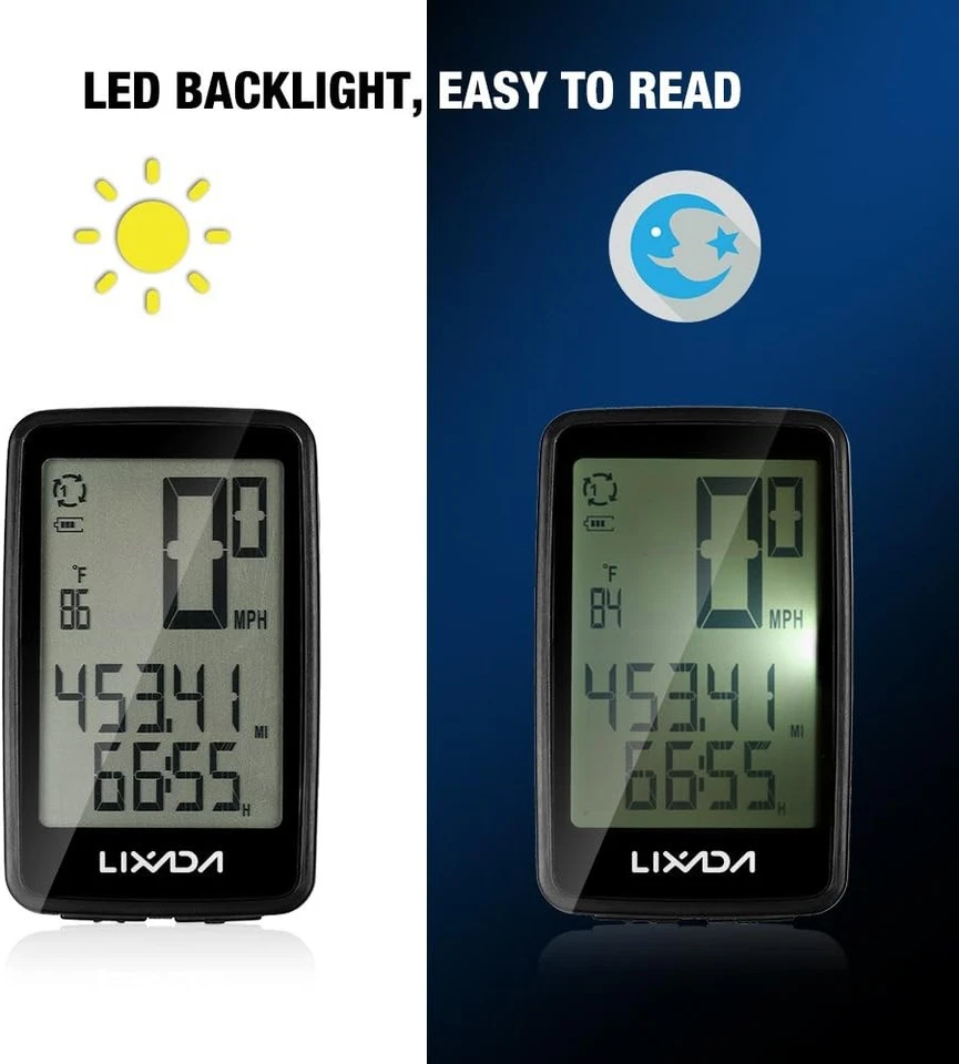 contachilometri Wireless Computer Bici Ciclocomputer CORSA MTB WI-FI senza filo - Immagine 2 di 4