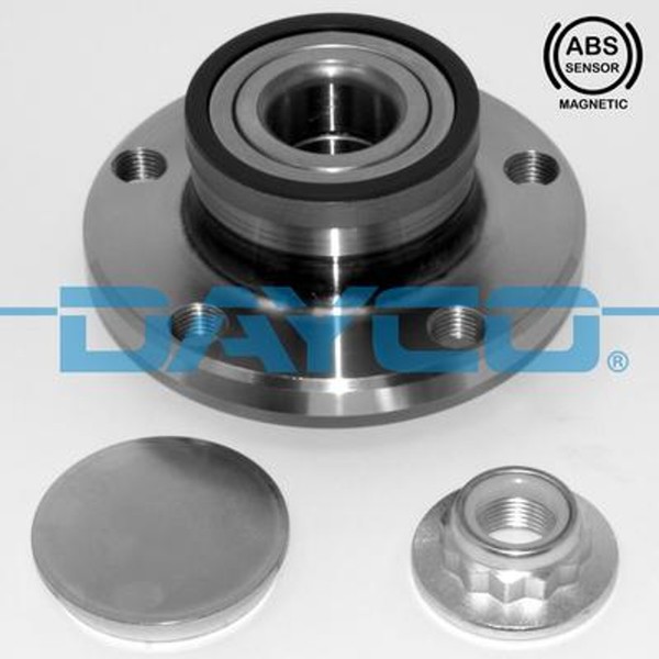 Radlagersatz KWD1006 FüR A2 8Z0 VW Polo Audi 120Mm 5 6R1 6C1 4 9A4 9A2 9N2 9A6 2-image