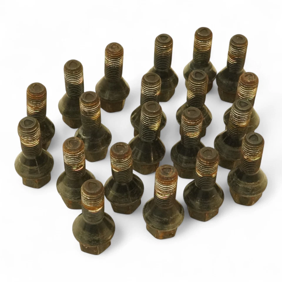 96-02 Bmw Z3 E36 Roadster roda porcas parafuso dianteiro traseiro esquerdo direito conjunto de 20 - Imagem 3 de 4