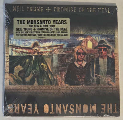 Neil Young and Promise of the Real - The Monsanto Years CD Album with DVD - NEW