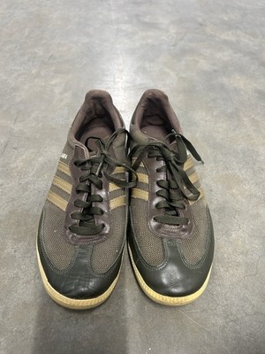 Adidas Hemp SAMBA Men's Size 10 Green Brown Soccer Casual Leather G13278