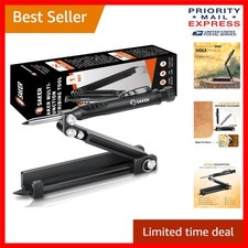 Effortless Precision with Compact Aluminum Scriber Tool for Creative Woodworking