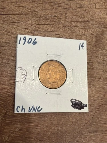 1906 Choice Uncirculated Indian Head Penny