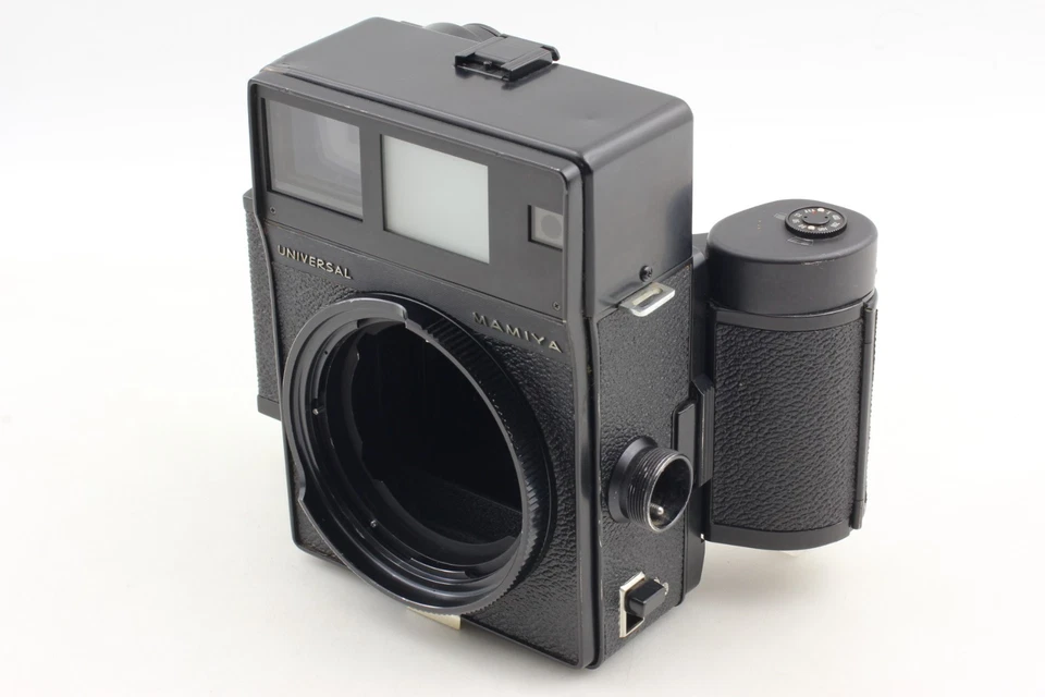 【Near MINT】 Mamiya Universal Press Camera + 100mm f/3.5 Lens 6x7 Film Back JAPAN - Image 3 of 4