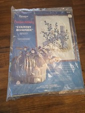 Vintage Country Roadside Paragon #0416 Needlecraft Creative Stitchery Kit 