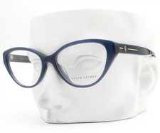Ralph Lauren Eyeglasses RL 6228U 5377 Glasses Milky Blue Gold Logo 53mm No Case
