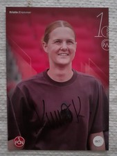 Autogrammkarte Kristin Krammer Torwart 1. FC Nürnberg Saison 2025/2026...