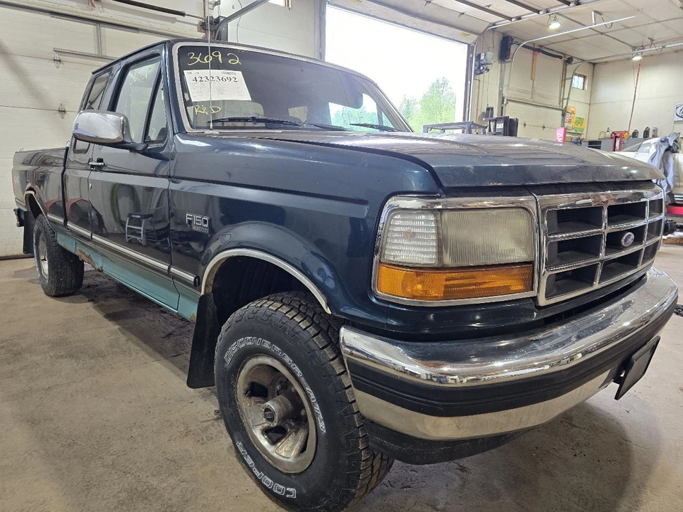 Passenger Front Door Glass From 8501 GVW Fits 94-97 FORD F250 PICKUP 640567 Foto 3 de 4