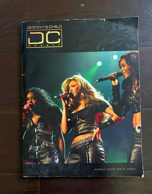 LIMITED RELIC - Destiny's Child DC Weekly World Tour Issue 2005 Music Magazine