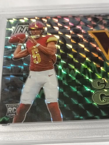 JAYDEN DANIELS 2024 /RC/MOSAIC CAPITAL GAINS MOSAIC #20 (PSA 9)