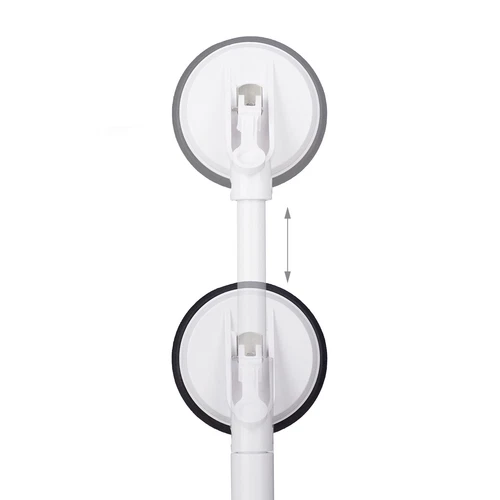 2 asas ducha ventosa Soporte ducha Agarradera extensible Asidero baño Asa bañera - Imagen 6 de 9