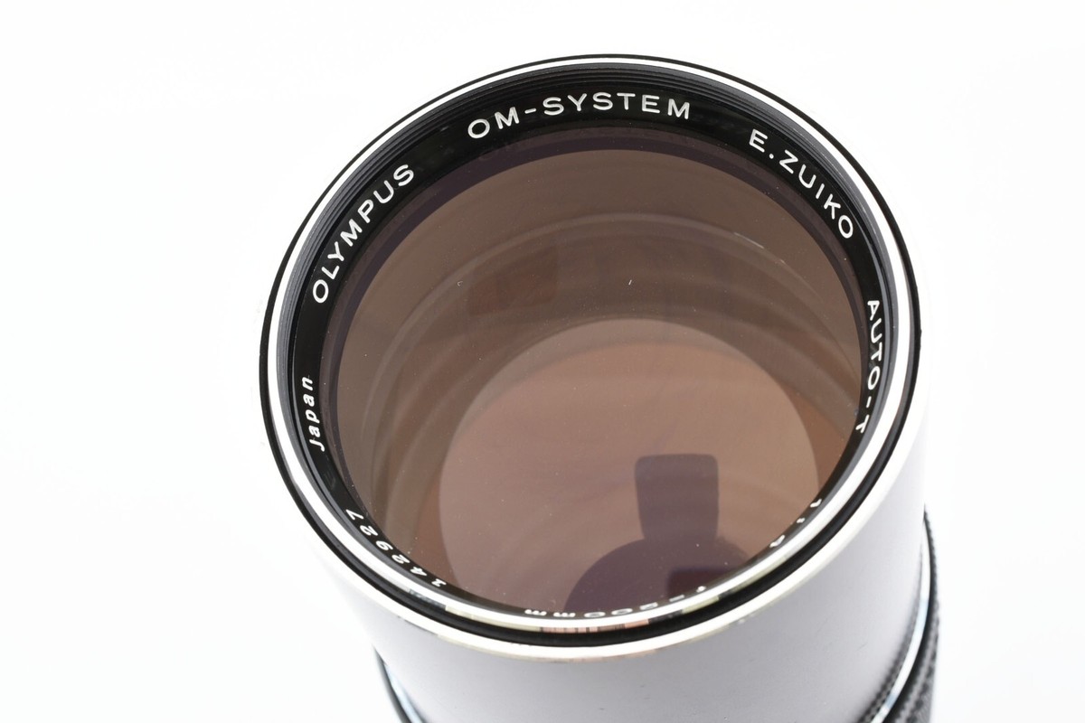 OLYMPUS OM System E.Zuiko Auto T 200mm F/4 Lens w/caps [Exc+++