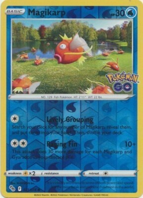 #ad Magikarp 021 078 Reverse Holo Pokemon GO NM M $1.55