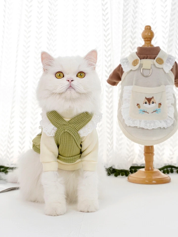 Summer Dog Clothes Breathable T-Shirts Sleeveless Vest for Small Pet Cat Puppy - Image 4 of 4